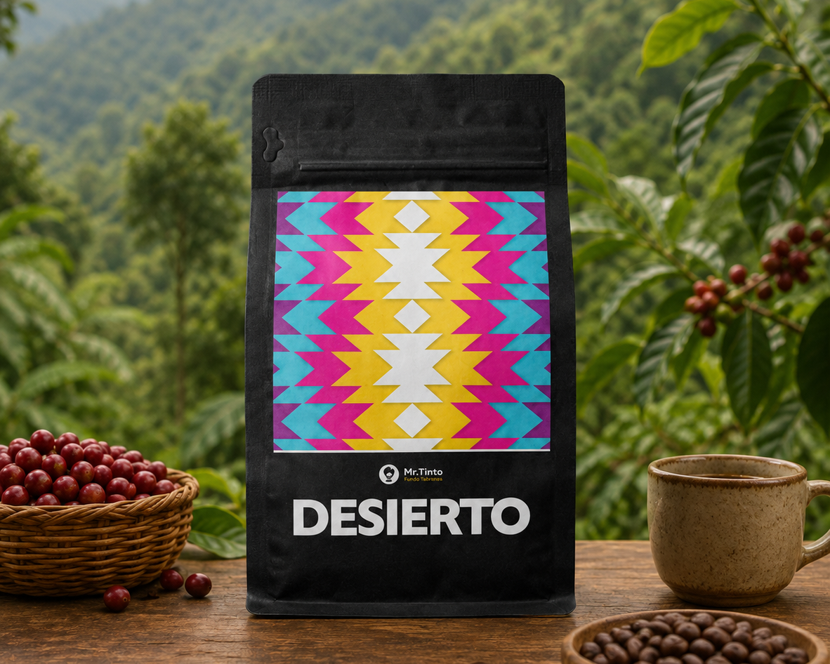 Flor del Desierto natural Colombian coffee from Huila