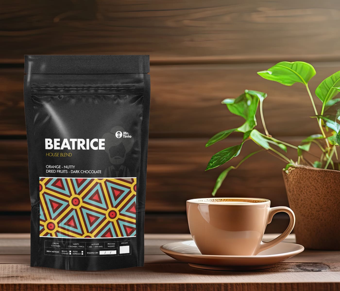 Beatrice House Blend - Light-Medium Roast | Fruity & Smooth