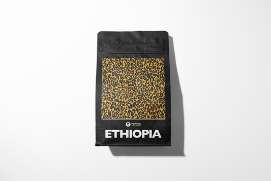 Ethiopia Gedeb Natural G1 coffee packaing - Mr Tinto Coffee Roasters