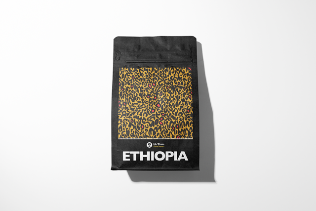 Ethiopia Gedeb Natural G1 coffee packaing - Mr Tinto Coffee Roasters
