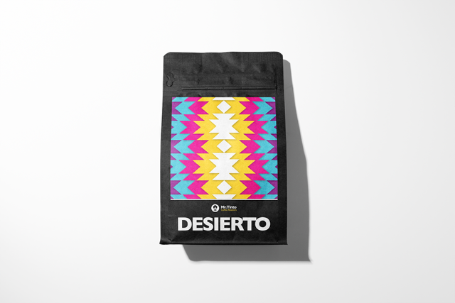 Flor del Desierto Coffee bag by Mr Tinto - Colombian natural coffee from Acevedo, Huila