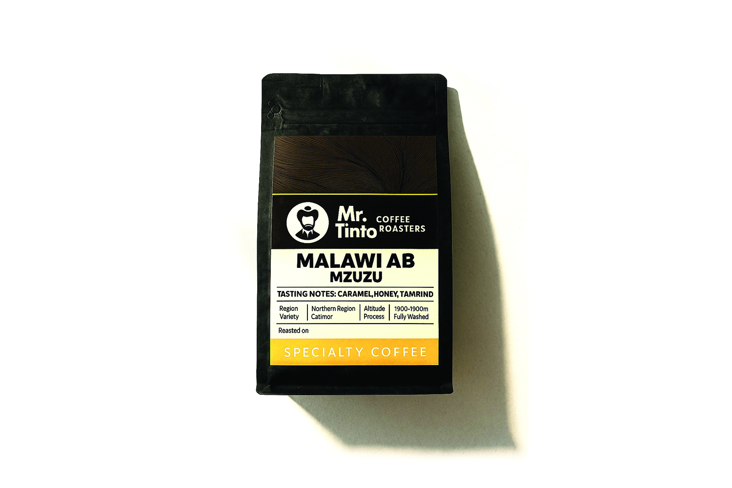 Mr. Tinto Malawi AB Mzuzu Specialty Coffee - Caramel, Honey, Tamarind - Fully Washed Arabica