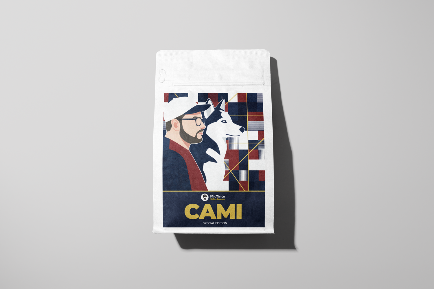 Cami special edition Colombian coffee from Huila, washed Bourbon microlot by Mr Tinto Coffee Roasters